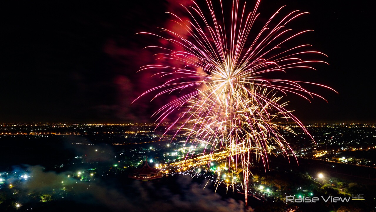 Fireworks in Thailand
