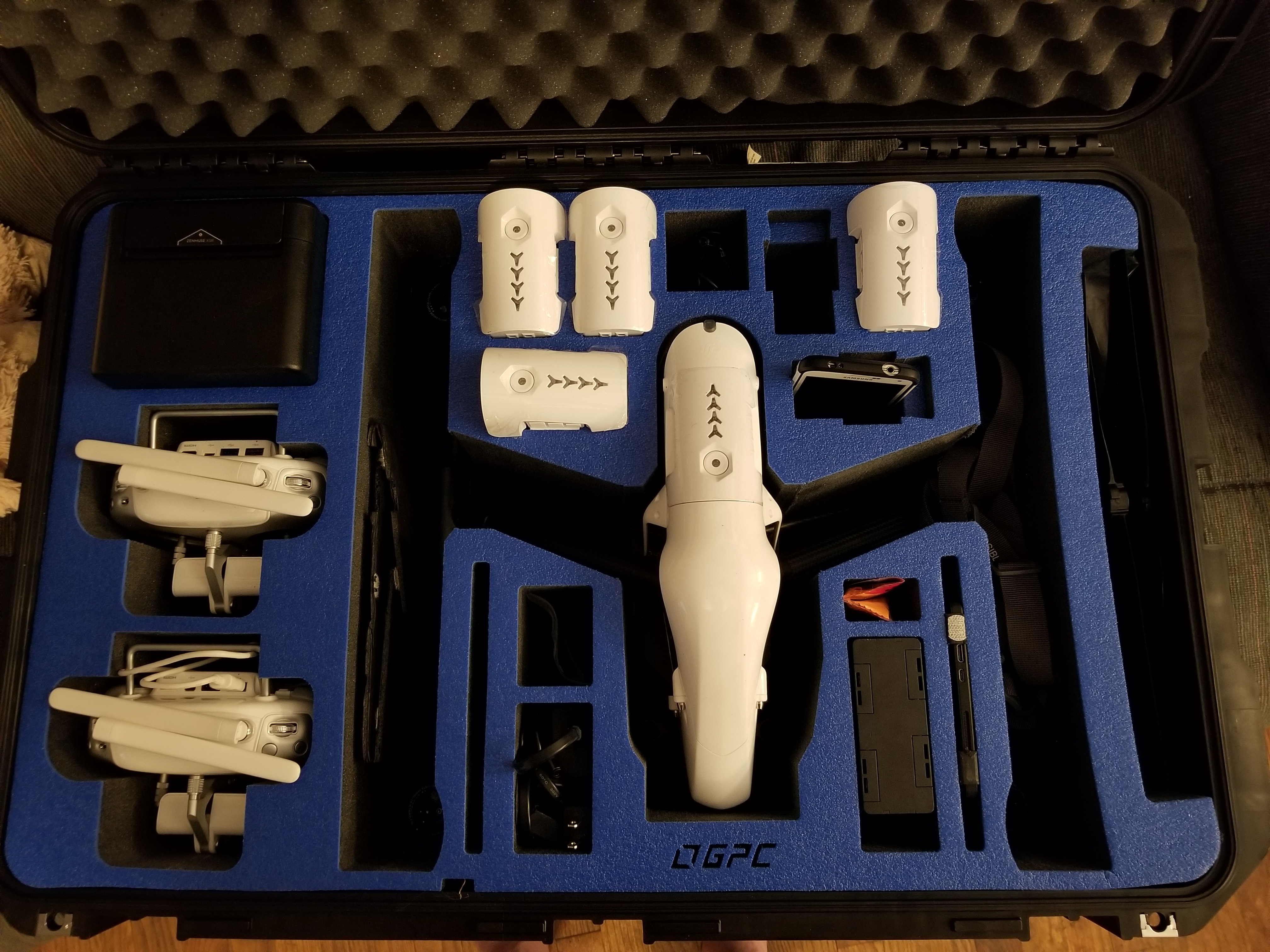 GPC Inspire 1 Landing Mode Case